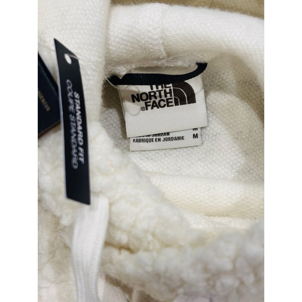 NWT The North Face Women's Wool Harrison Pullover Hoodie Gardenia White Size Med - Picture 3 of 4